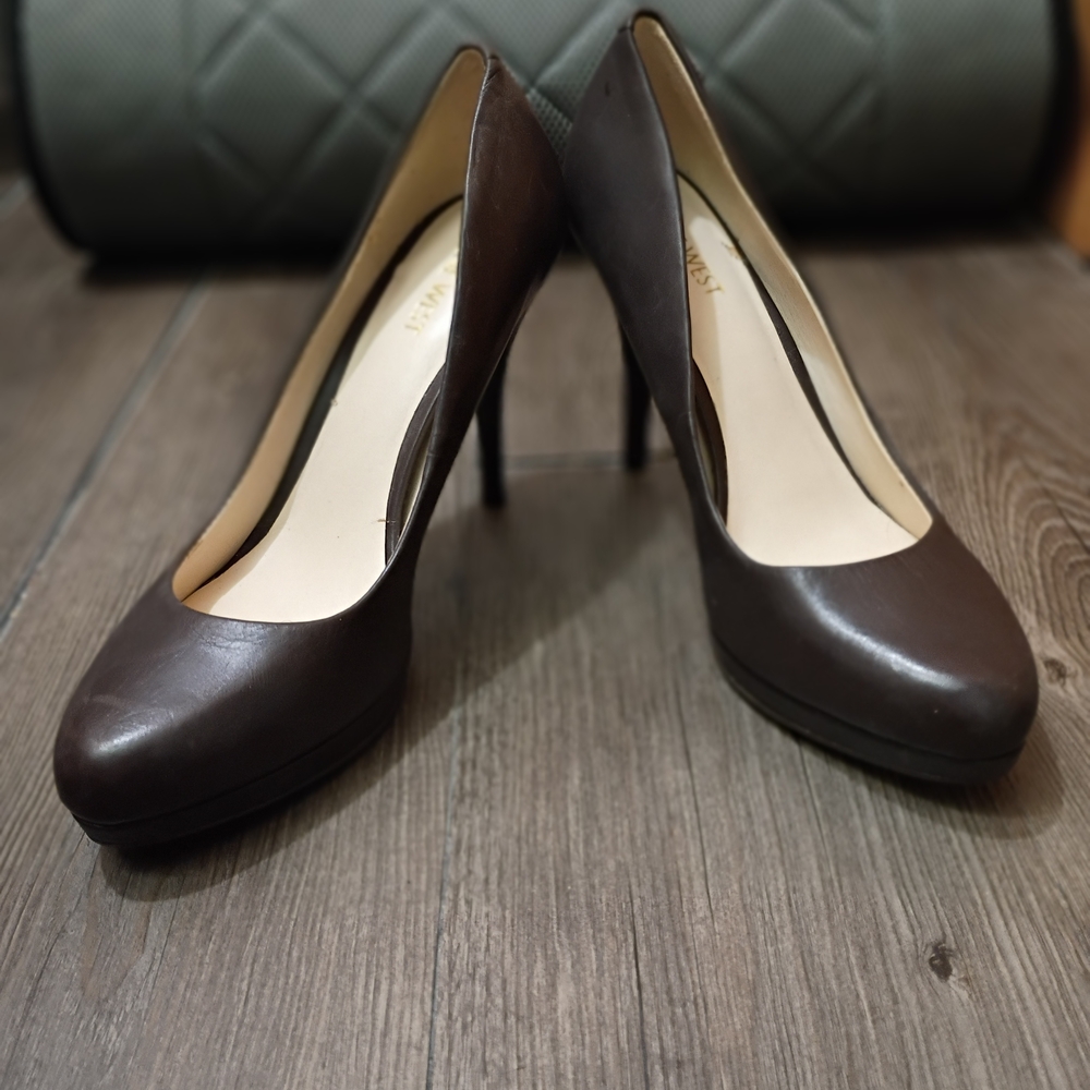 Nine West Dark Brown Heels
